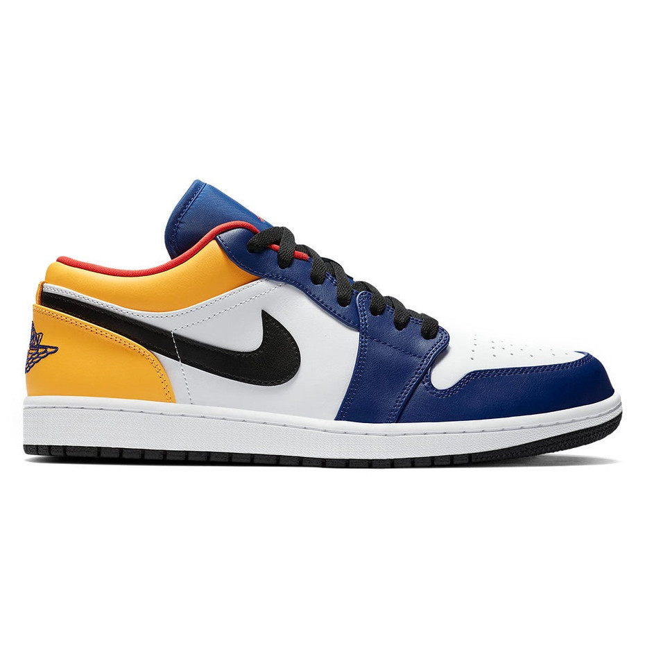 Sneaker Ni/ke AJ1 Low 'White Deep Royal Blue' Original