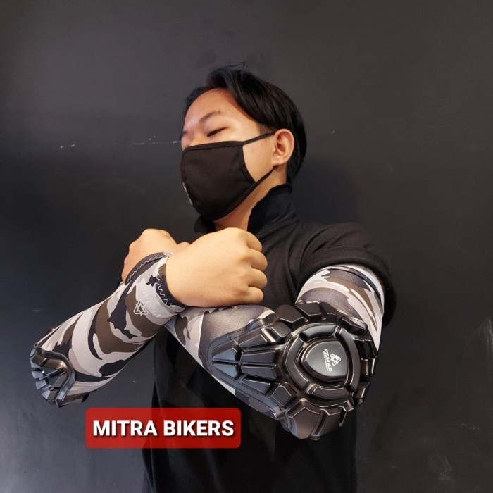 manset arm sleeve protector vemar motor , sepeda - Hitam
