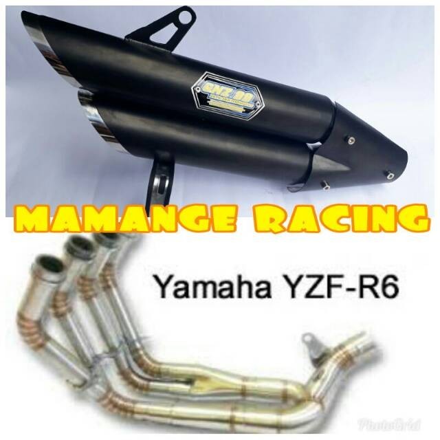 KNALPOT RACING YAMAHA yzf r6