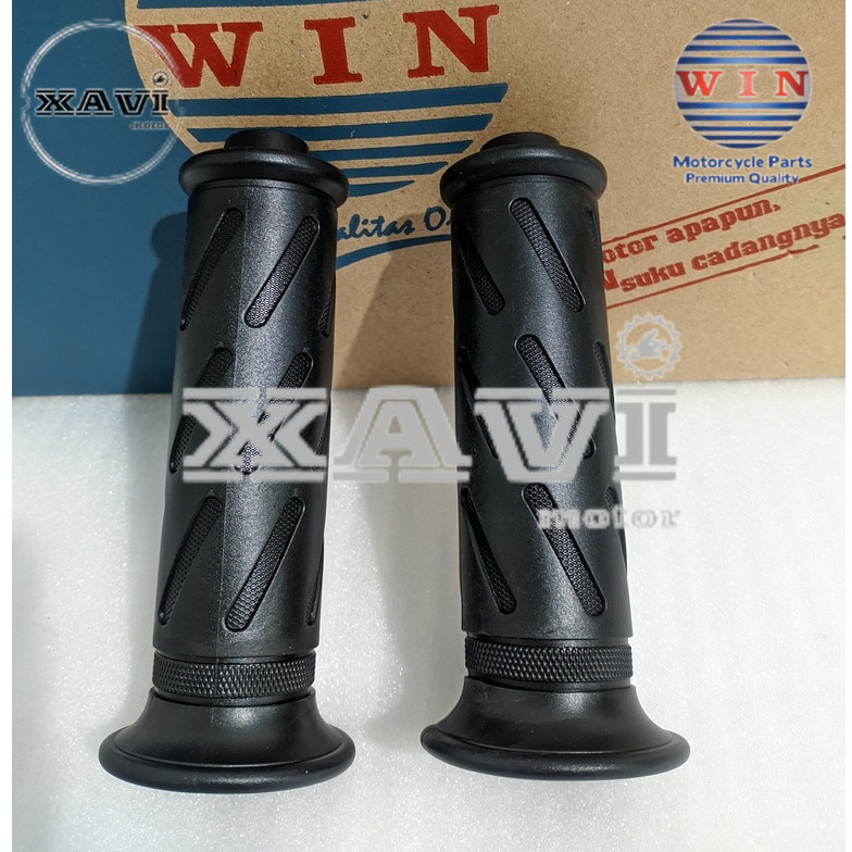 Handgrip Smash 110 Karbu Lama 2001 2002 2003 2004 2005 | grip handfat WIN | sarung gas kiri kanan mo