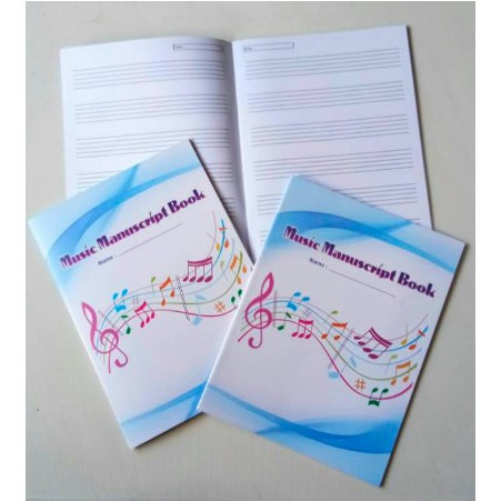 

franklinocollect Buku tulis musik garis lima buku garis paranada manuscript book music book