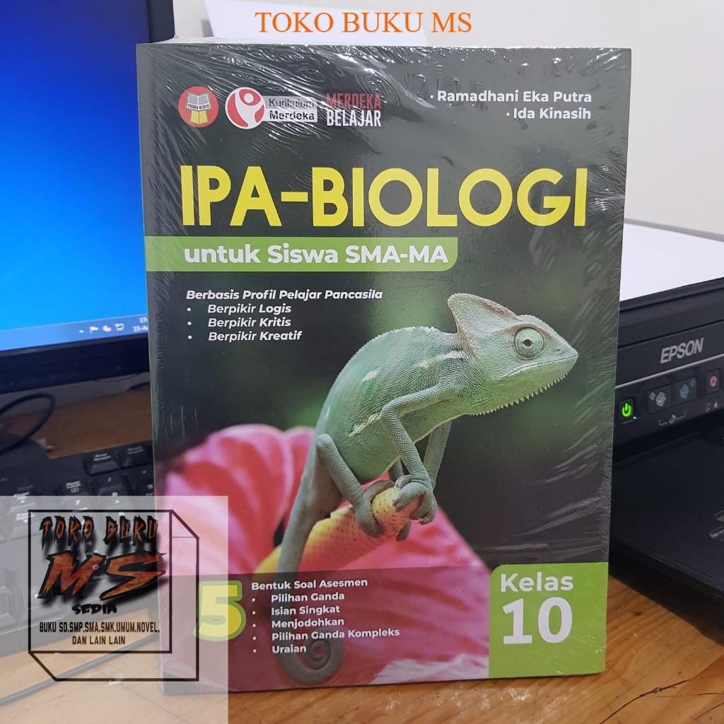IPA - BIOLOGI UNTUK SISWA SMA/MA KELAS 10 (KUR.MERDEKA) - YRAMA WIDYA