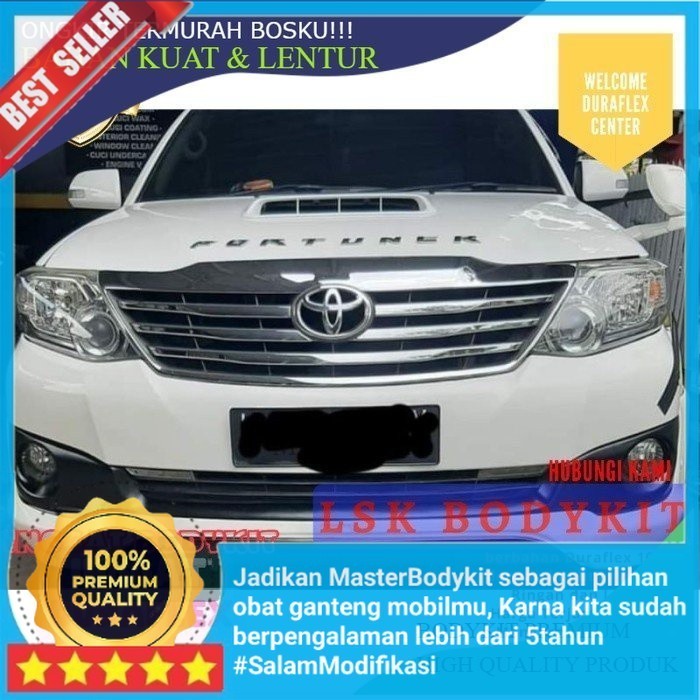 GAS AKSESORIS MOBIL BODYKIT toyota fortuner 2011 2012 2013 2014 TRD Kualitas Grade A kuat-tebal-lent