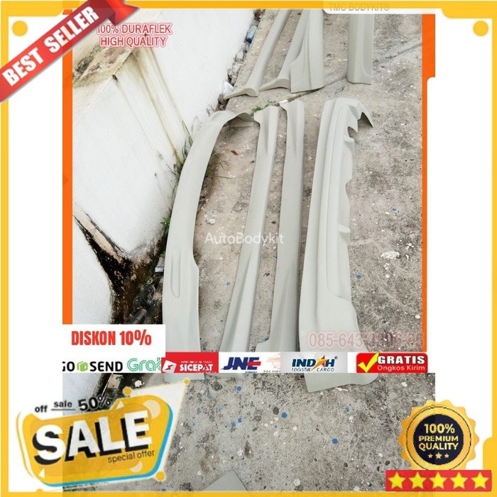 Aksesoris Bemper Mobil bodykit jazz mugen 2004-2006