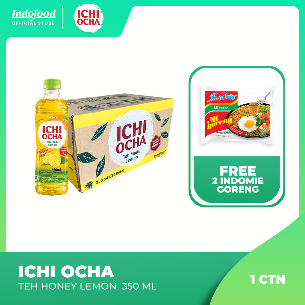 

1 ctn Ichi Ocha Honey Lemon FREE 2 Indomie Goreng