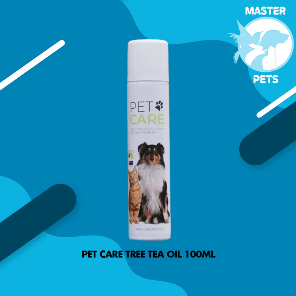 Pet Care Tea Tree Oil Spray Jamur Kutu Kucing Anjing
