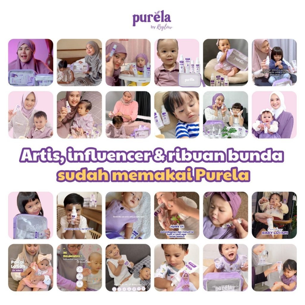 Purela Soothing Baby Creme Atasi Iritasi Ruam Beruntusan Kulit Kemerahan