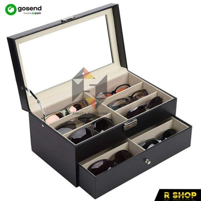 KODE ST01 Etalase Tempat Peyimpanan Kacamata Eyeglasses Sunglasses