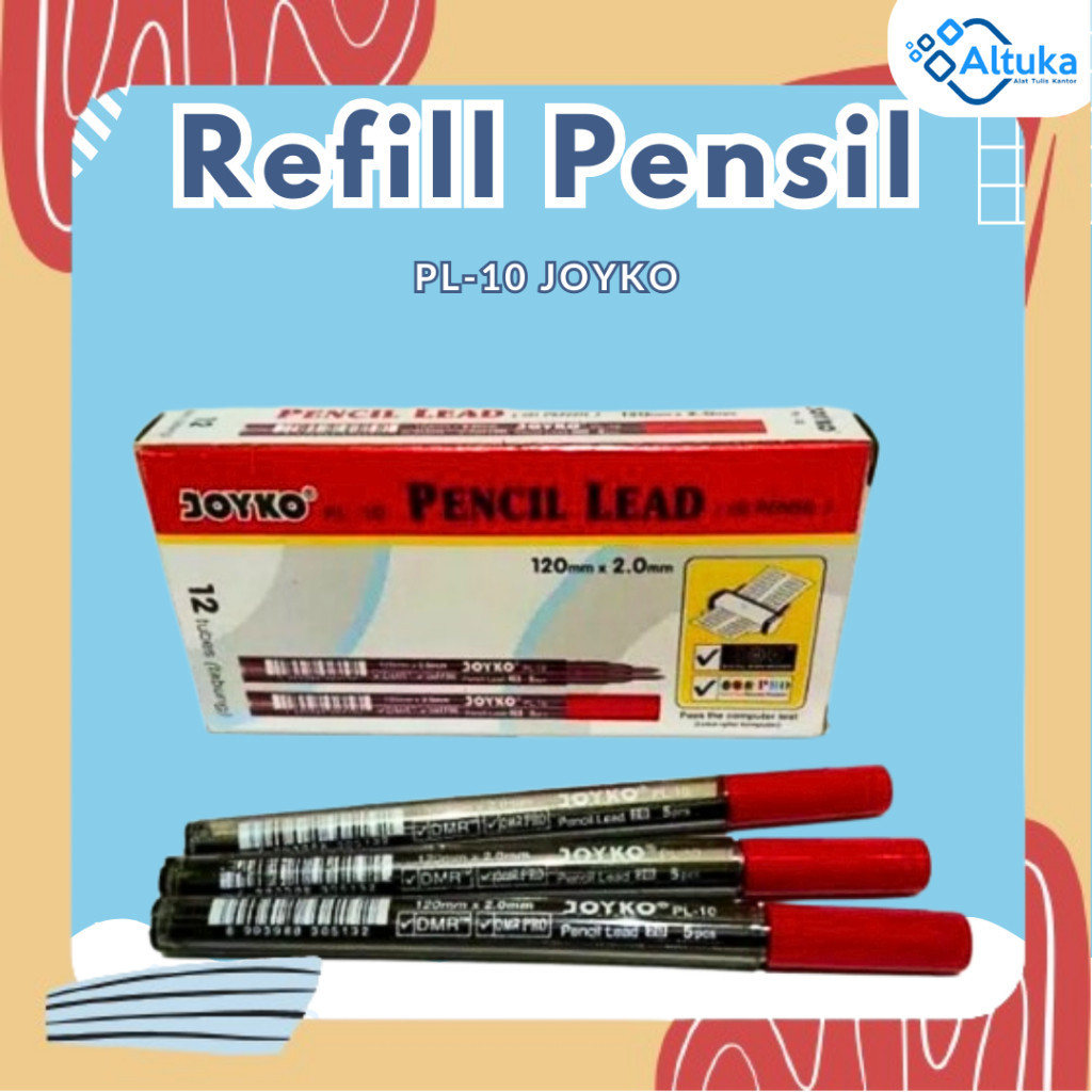 

Refill Pensil / Isi Pensil Mekanik 2.0 JOYKO PL-10