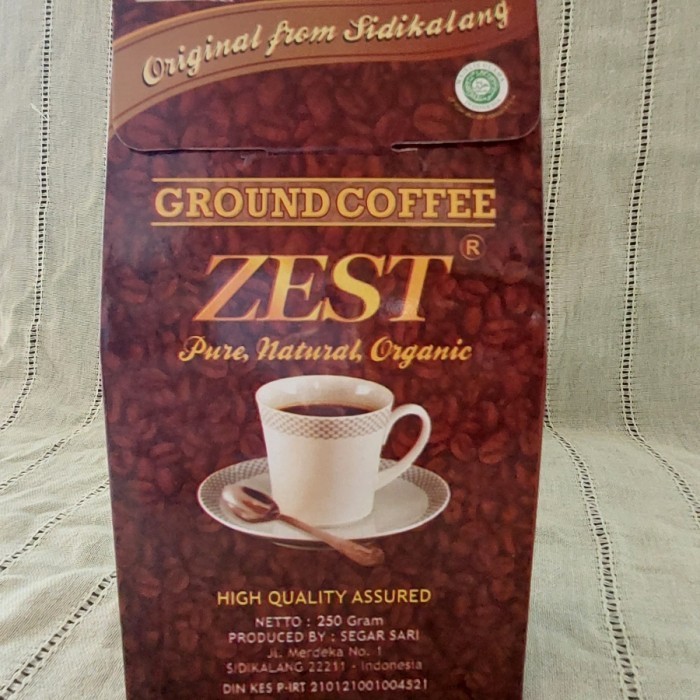 

[Coffee New] Kopi Zest Sidikalang Robusta bubuk halus 250 gr
