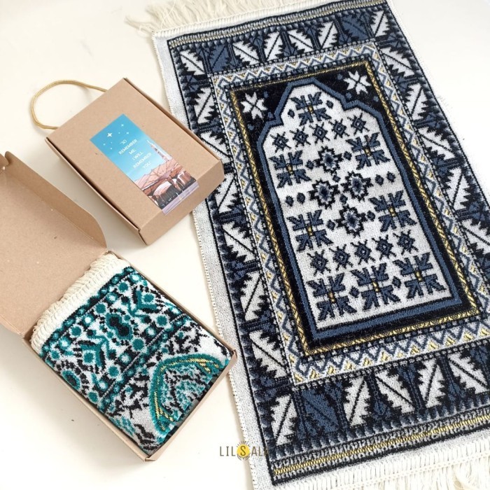 GENOVA SAJADAH MUKA ATAU SAJADAH TRAVELLING GENOVA PACKING BOX