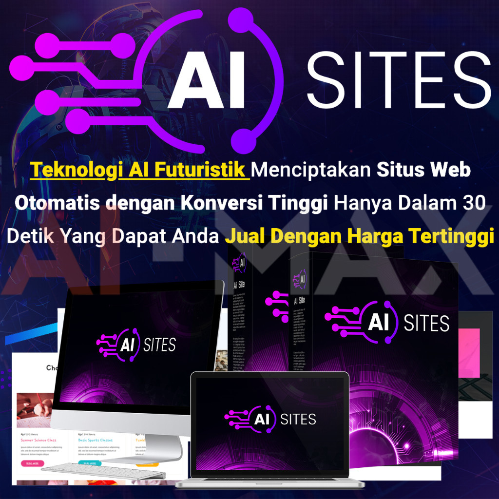 AI Sites Original Lifetime Situs Web Cepat, SEO Otomatis, Hosting Aman, Tanpa Ribet pengganti WordPr