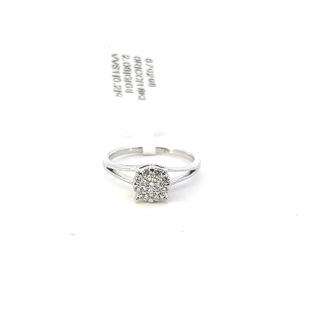 Cincin Berlian White 0.2 CT  - 2.08 gr  [GE-879298] By Galeri 24