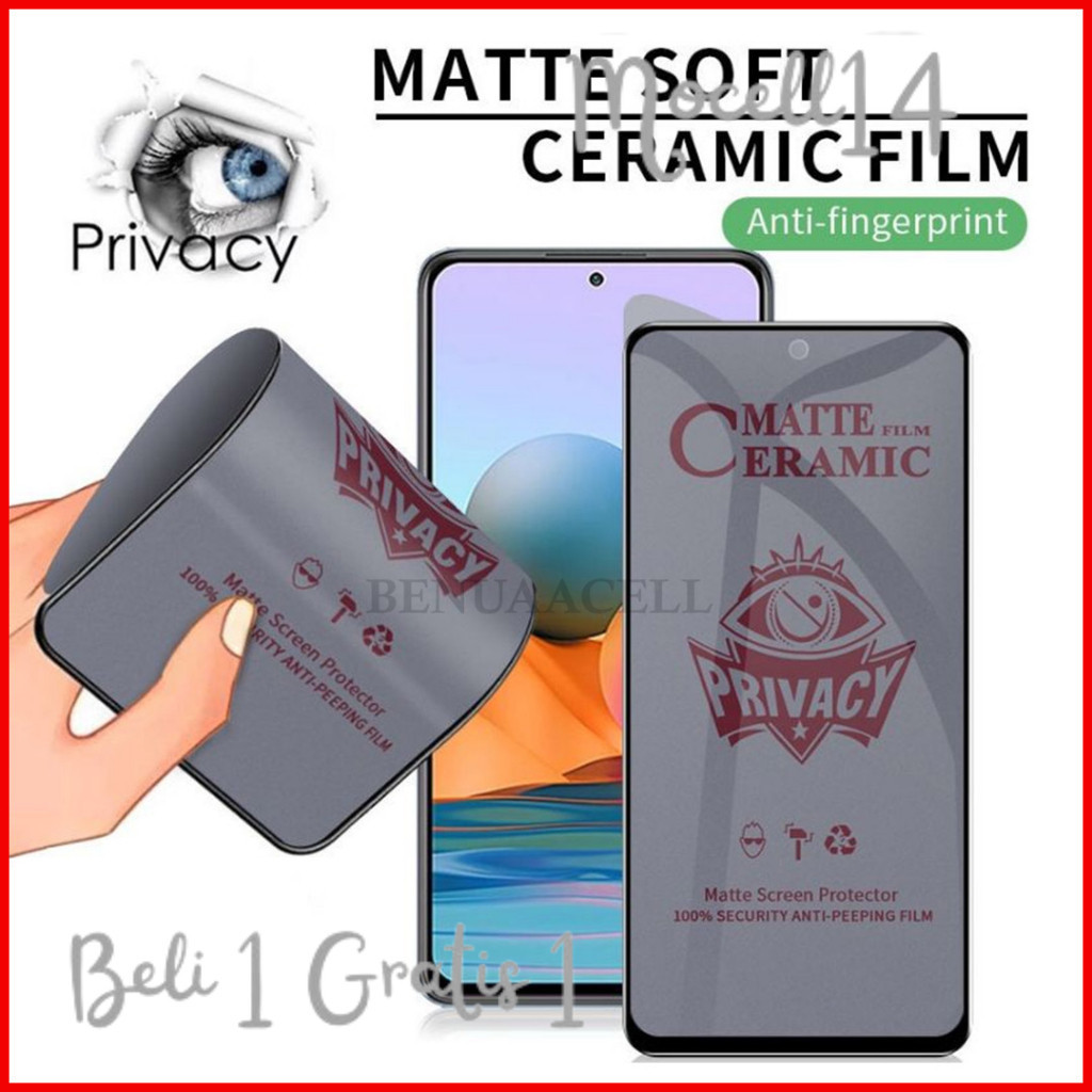 GRATIS ONGKIR BELI 1 GRATIS1 CERAMIC SPY MATTE ANTI GLARE REALME C11 C12 C15 REALME C20 C21 anti gor