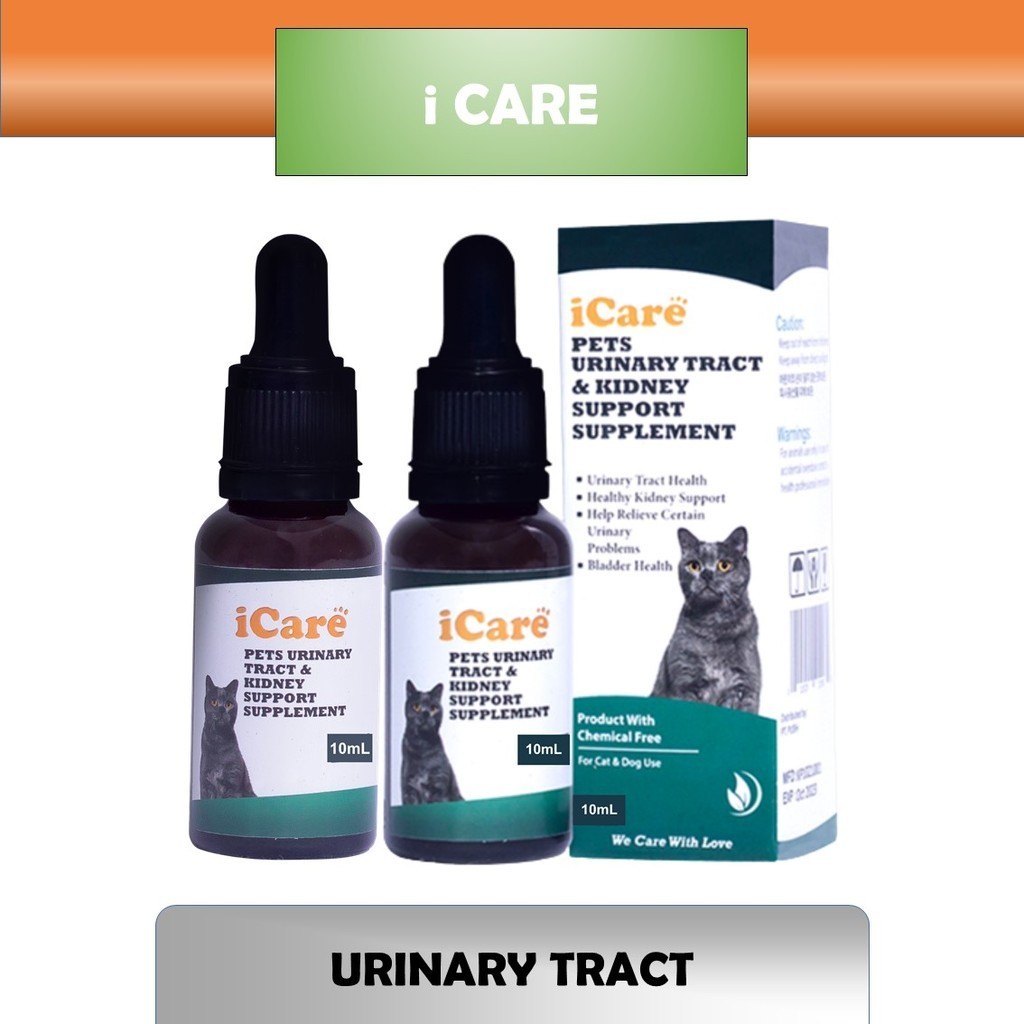 iCare Pets Urinary Tract & Kidney 10 ml Kemih & Ginjal Anjing Kucing