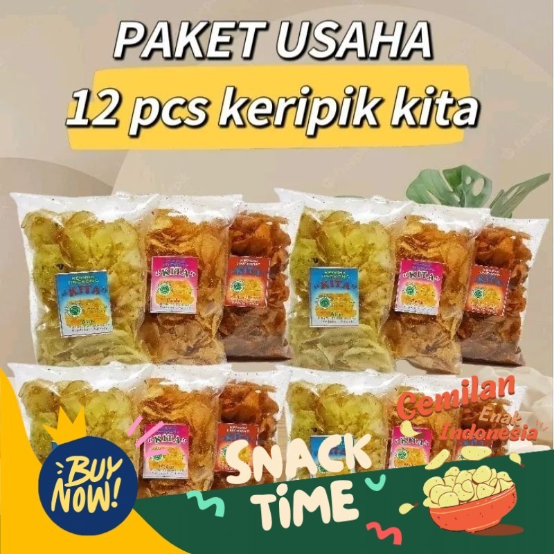 

PROMO SPESIAL BUNDLING 12 BUNGKUS KERIPIK SINGKONG KITA