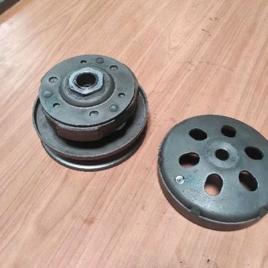 Cvt Set Vario 125 Led Vario 150 Led Original Pulley Puli Puly Otomatis Belakang Original