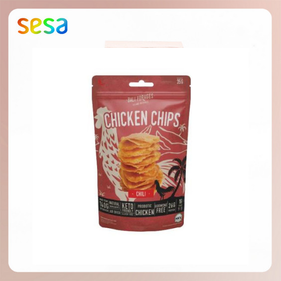 

BALI FORAGES Chicken Chips Chili 35 Gr - Keripik Cemilan