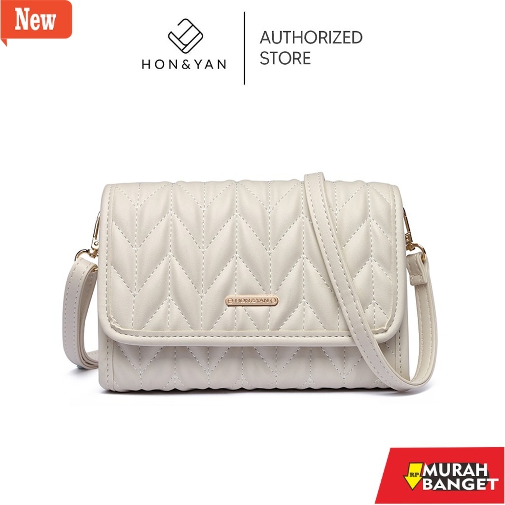 Tas buat lebaran- HONYAN Tas Selempang Wanita Import Ori - Disha Sling Bag