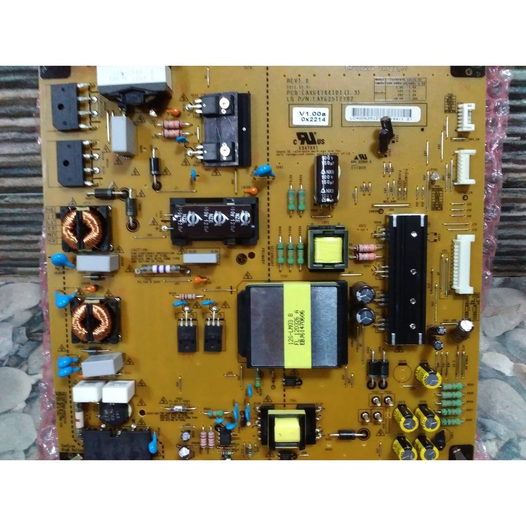 MODUL POWER SUPPLAY TV LG MODEL 47LM7600 47LM8600 47LM4610 47LM6200 47LS4600 47LS5700