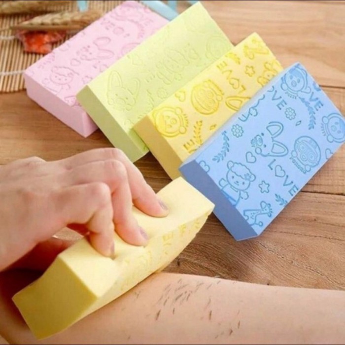 Busa Sponge Spons Bath Mandi Spon Pengangkat Daki Alat Gosok Tubuh