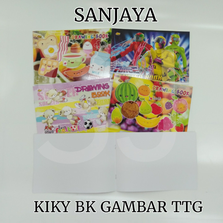 

Kiky Buku Gambar / Drawing Book / Buku Menggambar Sekolah / Kiky Bk Gambar Tanggung