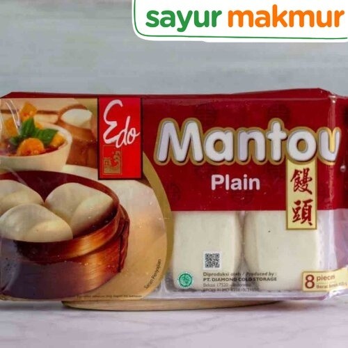 

Edo Mantou Plain 320 gram Sayurmakmur