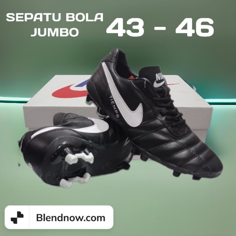 SEPATU BOLA KULIT UKURAN JUMBO