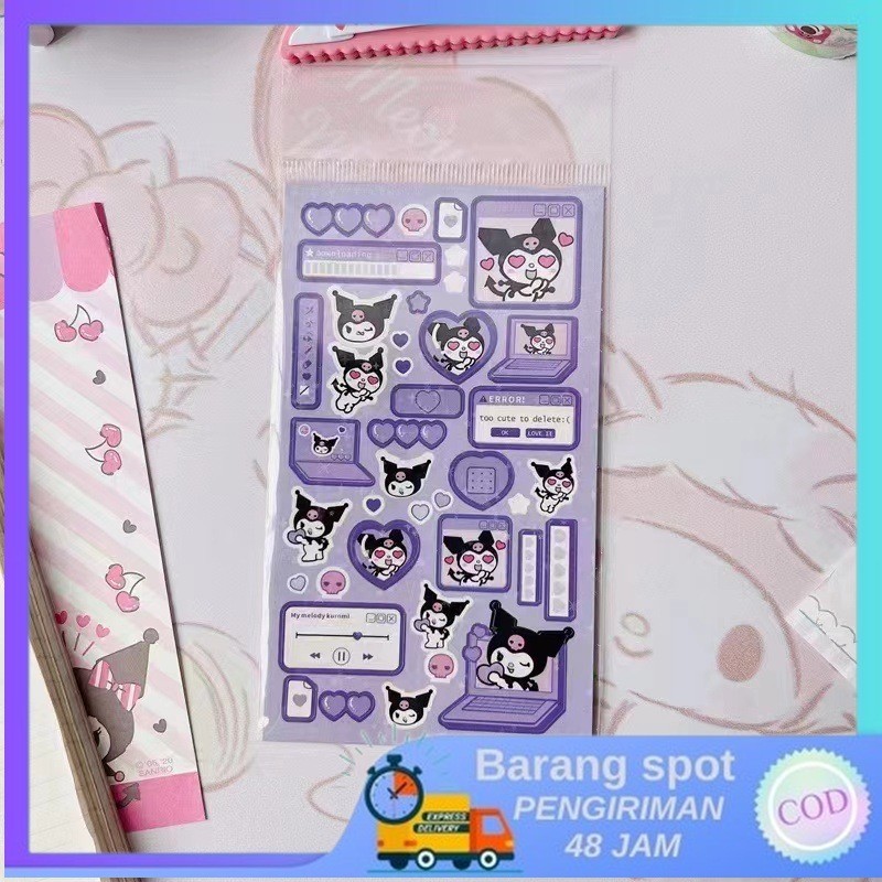 

Cartoon Stiker dekoratif / stiker Sanrio / stiker 3D / Stiker 2D tahan air
