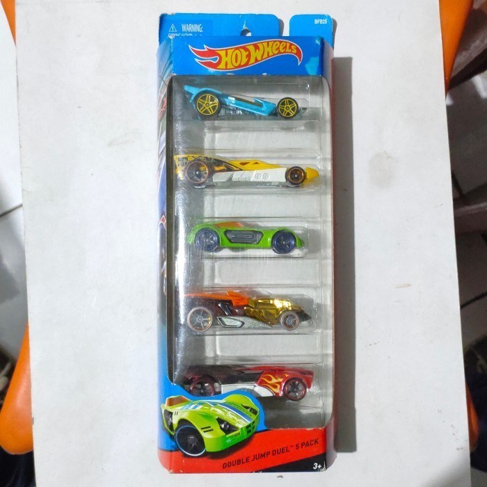 Hot Wheels Gift 5 Pack Double Jump Duel RD 10 RD 06 Buzz Bomb 2014 -DD24