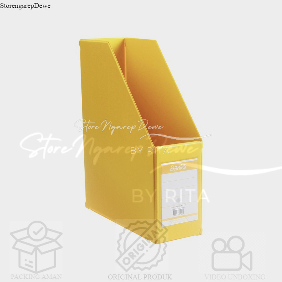 

Bantex Magazine File (Box File) 10cm Folio Lemon 4011 26 barang original seperti gambar