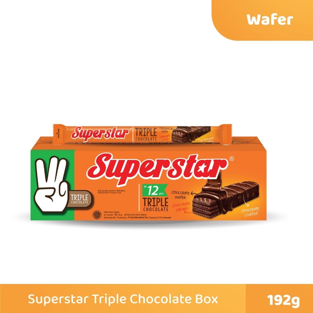 

Superstar Triple Chocolate Box
