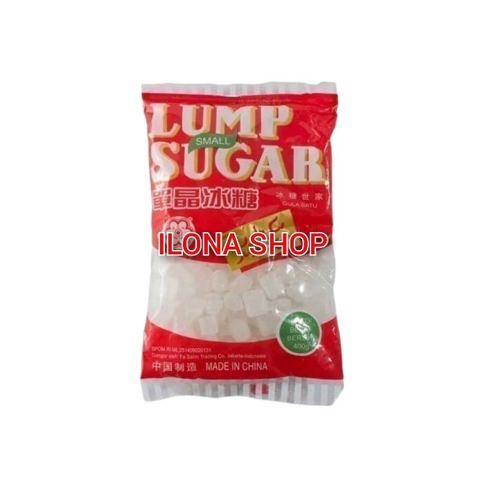 

LUMP SUGAR 400G GULA BATU KRISTAL IMPORT 400 GRAM