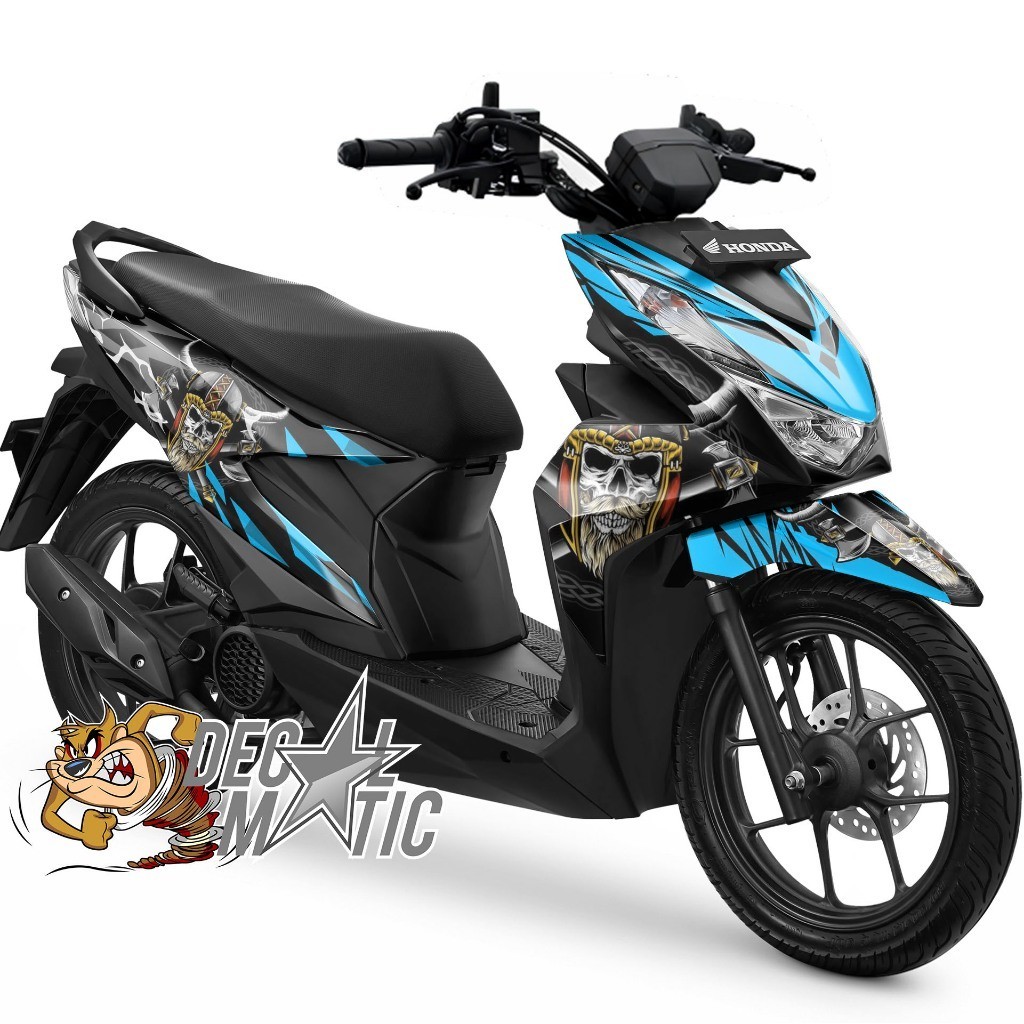 Stiker Full Body Beat Street Decal full body motor Beat Street FI EPS / Beat Street Deluxe - Viking