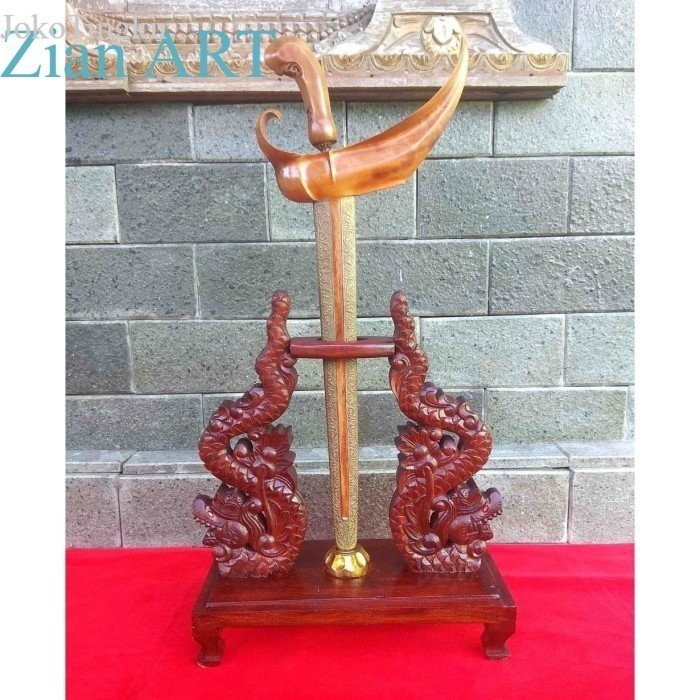 

Jagrak Stand Dudukan Keris Model Dragon Kembar Isi 1 ZA788 murah