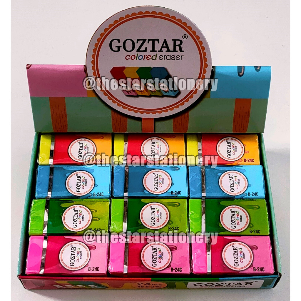 

(1 Biji) Penghapus Goztar 4B B-24 B-24B B-24C - Panduan Memilih Penghapus Pensil yang Tepat