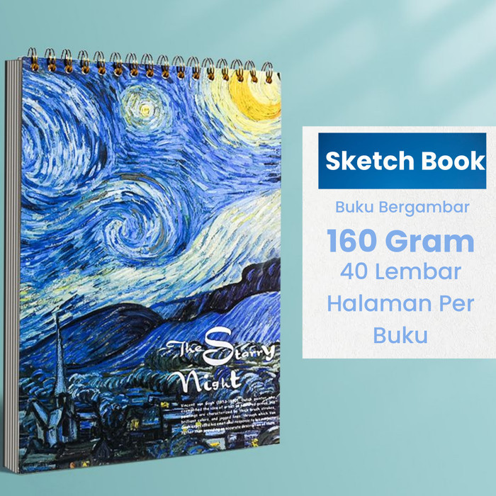 

Sketch book tebal - Kecil