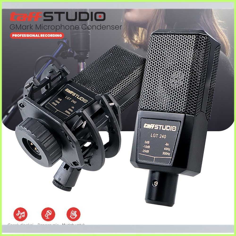 TaffSTUDIO GMark Microphone Condenser Professional Recording - LGT240