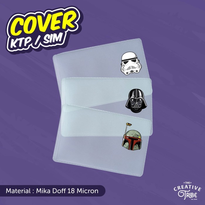 

Star Wars - Cover KTP / SIM - Sampul Plastik Mika Pelindung Kartu - Boba Fett, PASANG SENDIRI