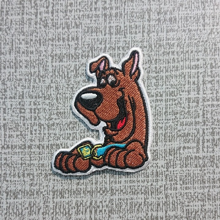 Bordir Iron Patch Scooby-Doo Scooby Doo