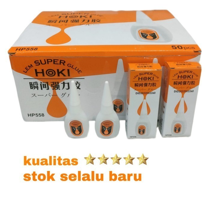 

LEM KOREA BOTOL LEM PEREKAT CAIR SUPER GLUE MERK HOKI SERBA GUNA KUAT