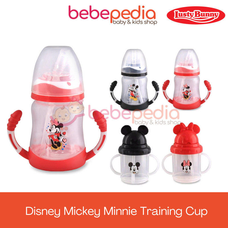 Lusty Bunny Disney Mickey Minnie Training Cup | Botol Minum Bayi