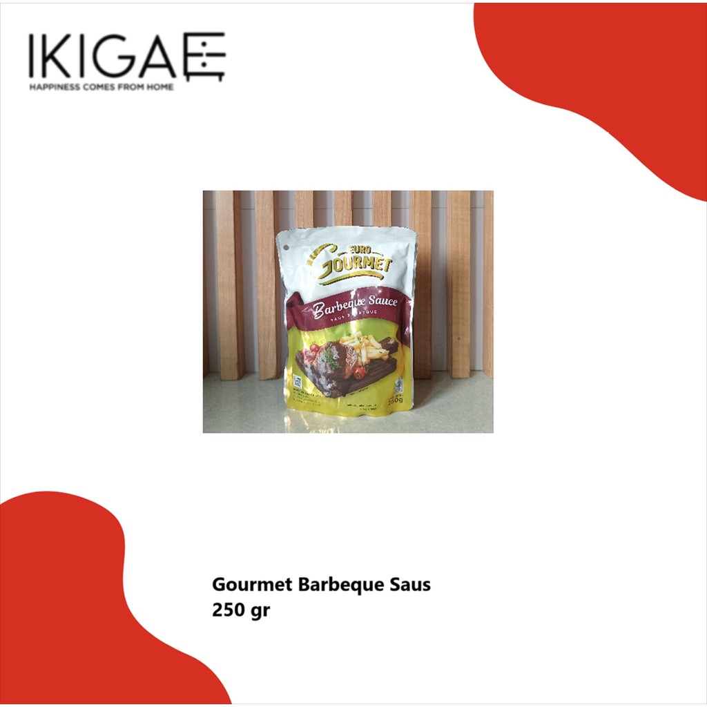 

GOURMET SAUS BBQ / BARBEQUE / BARBEQUE SAUCE 250 GR