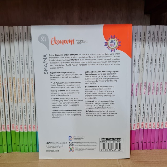 

NEW Buku Ekonomi Kelas XI 11 Kurikulum Merdeka Erlangga