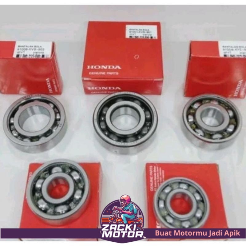 BEARING LAHER RASIO GARDAN SET 5PCS KZL K25 K44 BEAT FI ESP VARIO 110