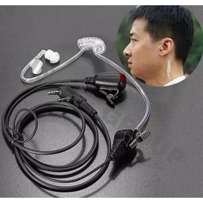HEADSET EARPHONE FBI WALKIE TALKIE HT
