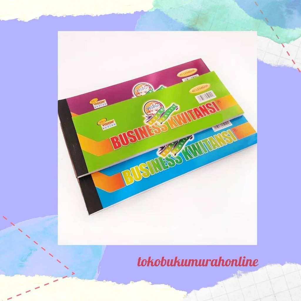 

KWITANSI TANGGUNG 40 LEMBAR VISION