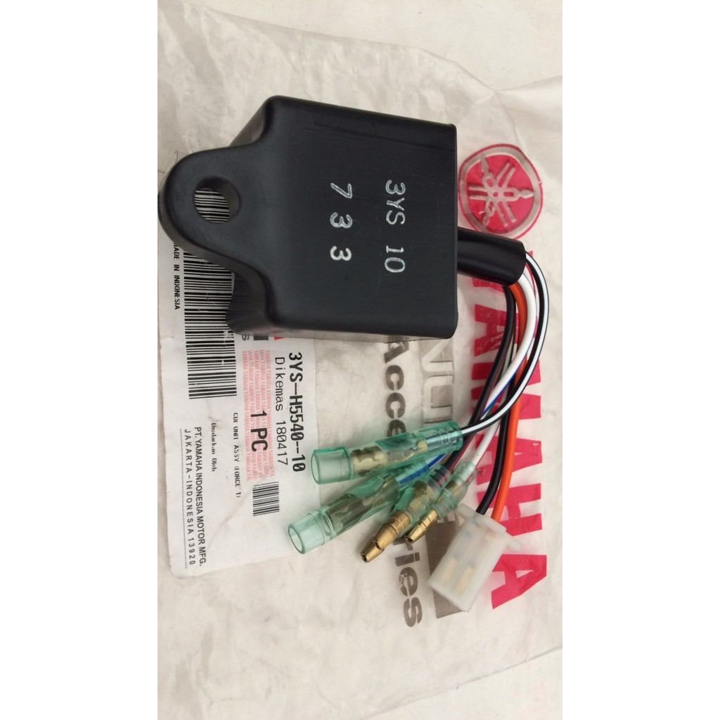 CDI unit assy YAMAHA F1/ F1ZR / Force1 engkel ASLI YGP 3ys-h5540-10