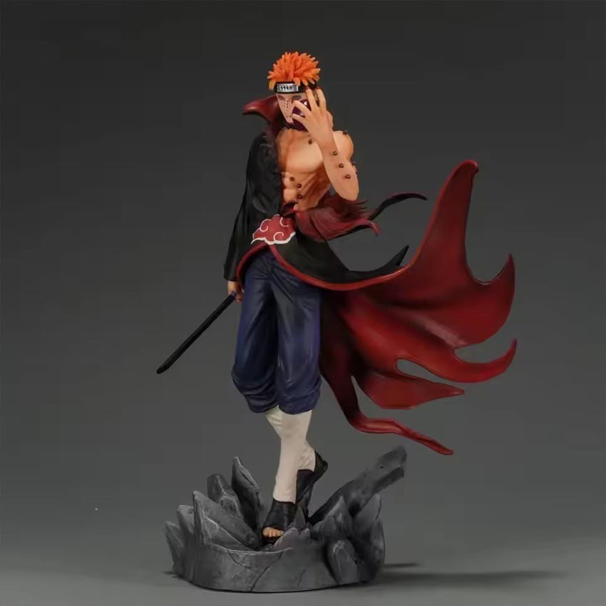 Pain Akatsuki Standing Big Base Naruto Shippuden / Action Figure Naruto Pain Akatsuki Snbr Studio