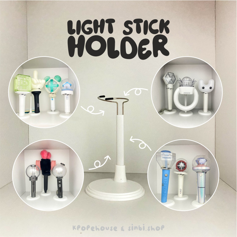 Lightstick Holder Penyangga Ls Official Unofficial Pajangan Koleksi Kpop Kpopers Anime Wibu Barang B